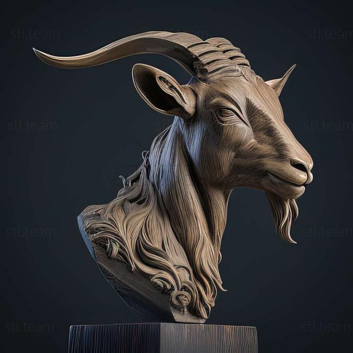 3D model goat (STL)